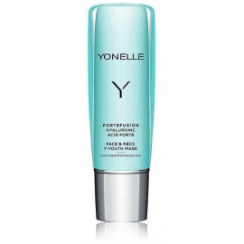 Yonelle Fortefusion Hyaluronic Acid Forte Night Face & Neck Mask drėkinamoji naktinė kaukė veidui ir kaklui