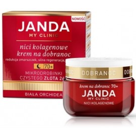 Janda Collagen Threads 24K White Orchid 70+ ночной крем для лица против морщин