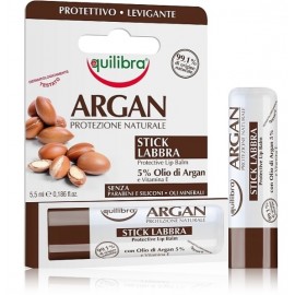 Equilibra Argan Protective Lip Balm apsauginis lūpų balzamas su argano aliejumi