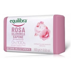 Equilibra Hyaluronic Rose Soap drėkinantis rankų muilas