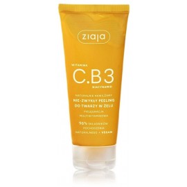 Ziaja Vitamin C.B3 Niacinamide Face Scrub Gel отшелушивающий гель для лица