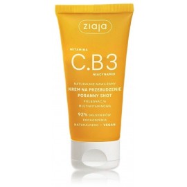 Ziaja Vitamin C.B3 Niacinamide Morning Shot Wake Up Cream drėkinantis dieninis veido kremas