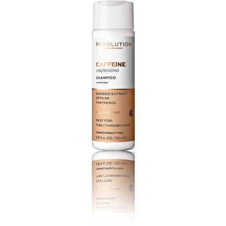 Revolution Haircare Caffeine Energising Shampoo energizuojantis šampūnas ploniems plaukams