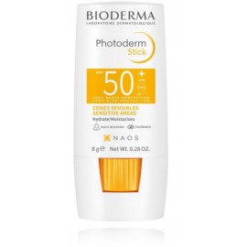 Bioderma Photoderm Stick SPF50+ защитный увлажняющий солнцезащитный карандаш для чувствительных зон