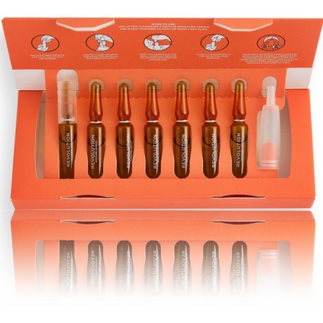 Revolution Skincare Ampoules Vitamin C 7 Day Skin Plan skaistinančios veido ampulės