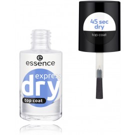 Essence Express Dry Top Coat greitai džiūstantis viršutinis nagų lako sluoksnis su blizgiu efektu