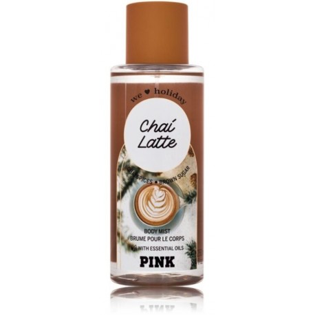 Victoria's Secret Pink Chai Latte спрей для тела для женщин