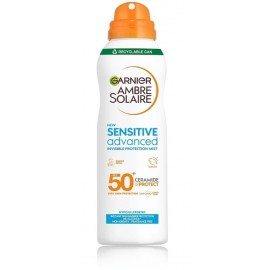 Garnier Ambre Solaire Sensitive Advanced Mist SPF50+ nuo saulės apsauganti dulksna