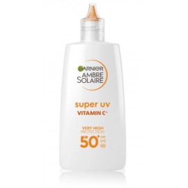 Garnier Ambre Solaire Super UV Vitamin C SPF50 + флюид против пигментных пятен