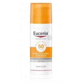 Eucerin Sun Protection Photoaging Control Sun Fluid SPF50+ fluidas nuo saulės veidui