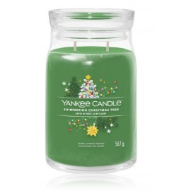 Yankee Candle Signature Collection White Shimmering Christmas Tree ароматическая свеча