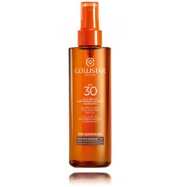 Collistar Smart Sun Protection Supertaning Mosturizing Dry Oil SPF30 увлажняющее масло для загара для лица и тела