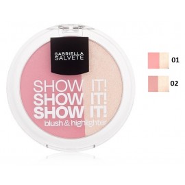 Gabriella Salvete Show It! Blush & Highlighter skaistalai ir švytėjimo suteikianti priemonė