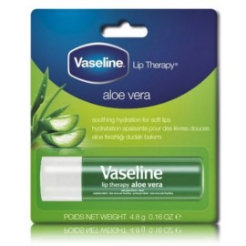 Vaseline Aloe Vera Lip Care raminantis ir drėkinantis lūpų balzamas