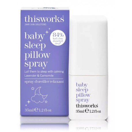 This Works Baby Sleep Pillow Spray pagalvės dulksna vaikams su levandų ir ramunėlių aromatu