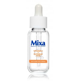 Mixa Vitamin C + Glycolic Acid Anti-Dark Spot Serum сыворотка для лица против темных пятен