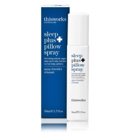 This Works Sleep Plus+ Pillow Spray atpalaiduojanti pagalvės dulksna