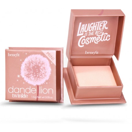 Benefit Dandelion Twinkle Soft Nude-Pink Highlighter švytėjimą suteikianti priemonė veidui