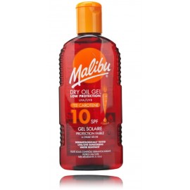 Malibu Dry Oil Gel With Carotene SPF10 стимулирующее загар защитное сухое масло