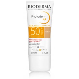 Bioderma Photoderm AR Anti-Redness Cream SPF50+ apsauginis tonuotas veido kremas nuo saulės