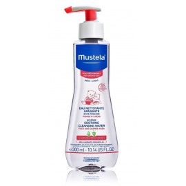 Mustela Bébé Soothing Cleansing Water No-Rinse несмываемая успокаивающая очищающая вода для младенцев