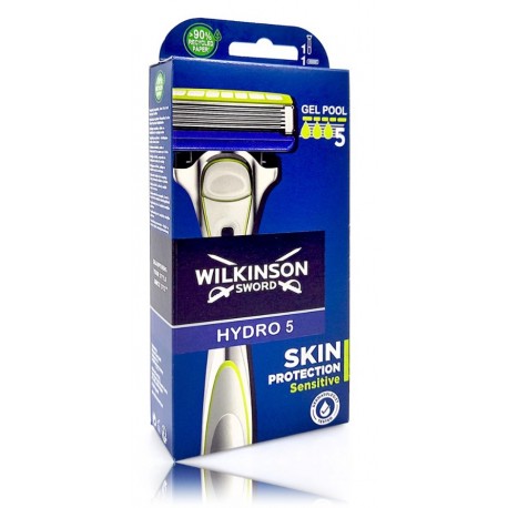 Wilkinson Sword Hydro 5 Skin Protection Sensitive skustuvas vyrams + 1 skustuvo galvutė