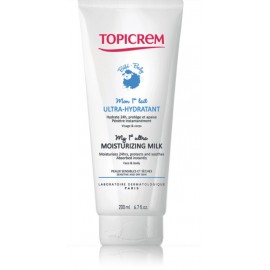 Topicrem Baby My 1st Ultra-Moisturizing Milk intensyviai drėkinantis losjonas jautriais ir sausai kūdikių veido ir kūno odai