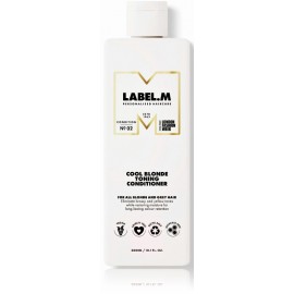 Label.m Cool Blonde Toning Conditioner tonizuojantis kondicionierius šviesiems plaukams