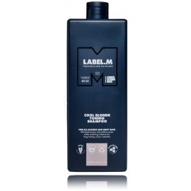 Label.m Cool Blonde Toning Shampoo tonizuojantis šampūnas šviesiems plaukams