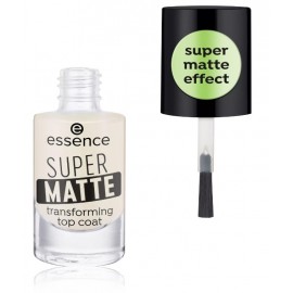 Essence Super Matte Transforming Top Coat viršutinis nagų lako sluoksnis