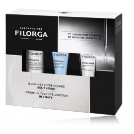 Filorga Brighten Your Eye Contour In 7 Days набор (крем для глаз 15 мл. + крем для лица 15 мл. + скраб для лица 15 мл.)