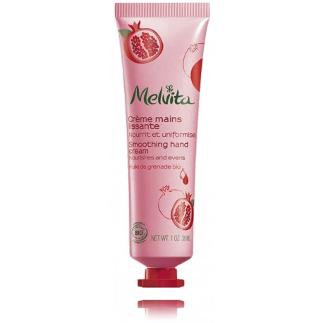 Melvita Smoothing Hand Cream ekologiškas glotninantis rankų kremas brandžiai odai