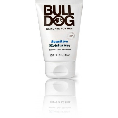 Bulldog Sensitive Moisturiser drėkinamasis veido kremas vyrams jautriai odai