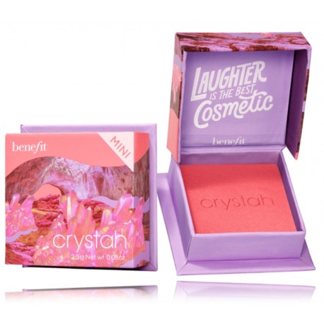 Benefit Crystah Blush Strawberry Pink пудровые румяна