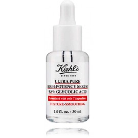 Kiehl's Ultra Pure High-Potency Serum 9,8 % Glycolic Acid itin grynas didelio stiprumo glikolio rūgšties serumas veidui