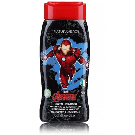 Marvel Avengers Shampoo & Shower Gel šampūnas ir dušo gelis vaikams