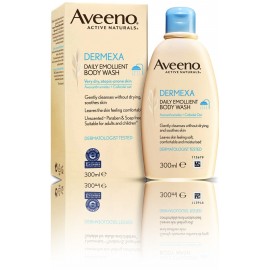 Aveeno Dermexa Daily Emollient Body Wash смягчающий гель для душа для очень сухой и атопичной кожи