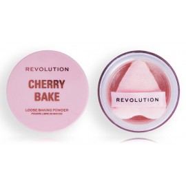 Makeup Revolution Y2K Baby Cherry Bake Loose Baking Powder biri fiksuojamoji pudra