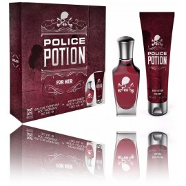 Police Potion for Her rinkinys moterims (EDP 30 ml. + kūno losjonas 100 ml.)