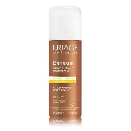 Uriage Bariésun Self-Tanning Thermal Mist savaiminio įdegio dulksna veidui ir kūnui