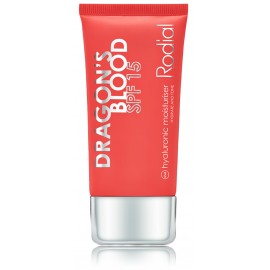 Rodial Dragon's Blood Hyaluronic Moisturiser SPF15 drėkinantis apsauginis veido kremas visų tipų odai