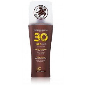 Dermacol Water Resistant Sun Milk SPF30 purškiamas apsauginis pienelis nuo saulės