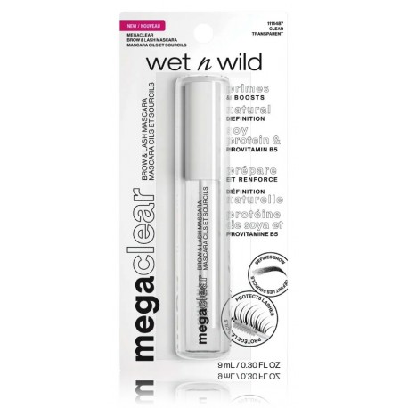 Wet n Wild Mega Clear Lash & Brow Mascara skaidrus blakstienų ir antakių tušas