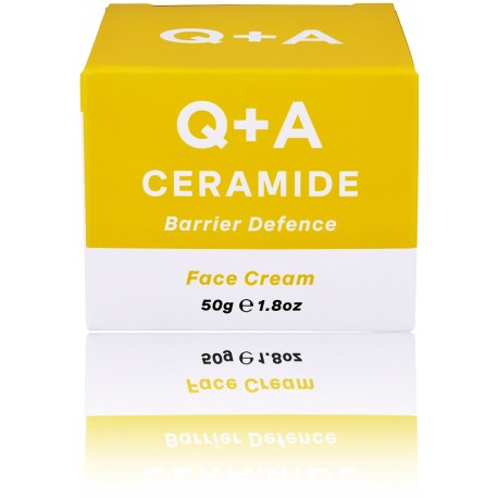 Q+A Ceramide Barrier Defence apsauginis veido kremas su keramidais