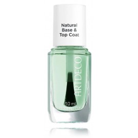 Artdeco Natural Base & Top Coat bazinis ir viršutinis nagų lako sluoksnis su avokadų aliejumi