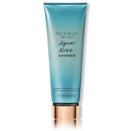 Victoria's Secret Aqua Kiss Shimmer švytėjimo suteikiantis kūno losjonas