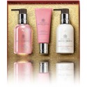 Molton Brown Delicious Rhubarb & Rose набор для ухода за руками (лосьон 100 мл + мыло 100 мл + крем 40 мл)