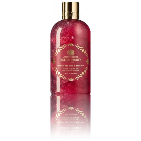 Molton Brown Merry Berries & Mimosa vonios ir dušo gelis