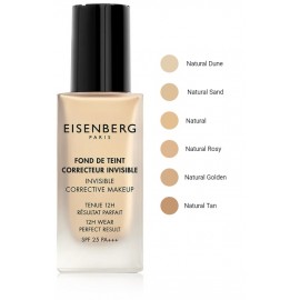 Eisenberg Le Maquillage Fond De Teint Correcteur Invisible Natural Finish Foundation SPF 25 makiažo pagrindas