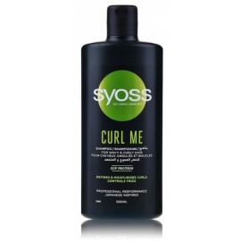 Syoss Curl Me Shampoo šampūnas banguotiems ir garbanotiems plaukams